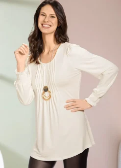 Shirt-Tunika mit tollen Ärmelabschlüssen