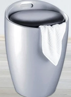 Sitzhocker mit Stauraum