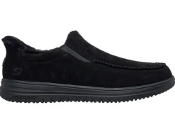 SKECHERS, bequeme Herren-Slipper, mit geformter Slip-Ins Fersenplatte