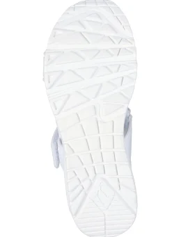 SKECHERS Sandale aus dehnbarem Textilmaterial