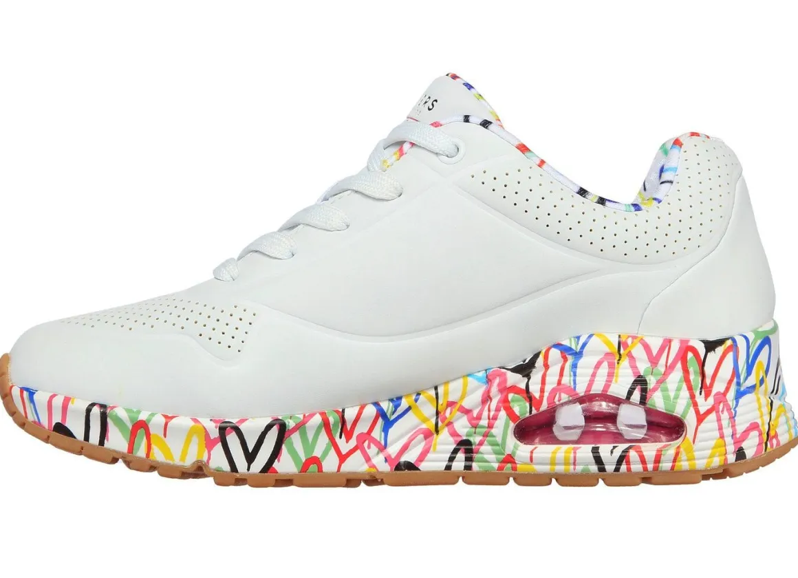 SKECHERS, trendige Damen-Sneaker, mit sichtbarem Luftpolster