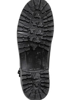 Stiefelette aus Synthetikmaterial