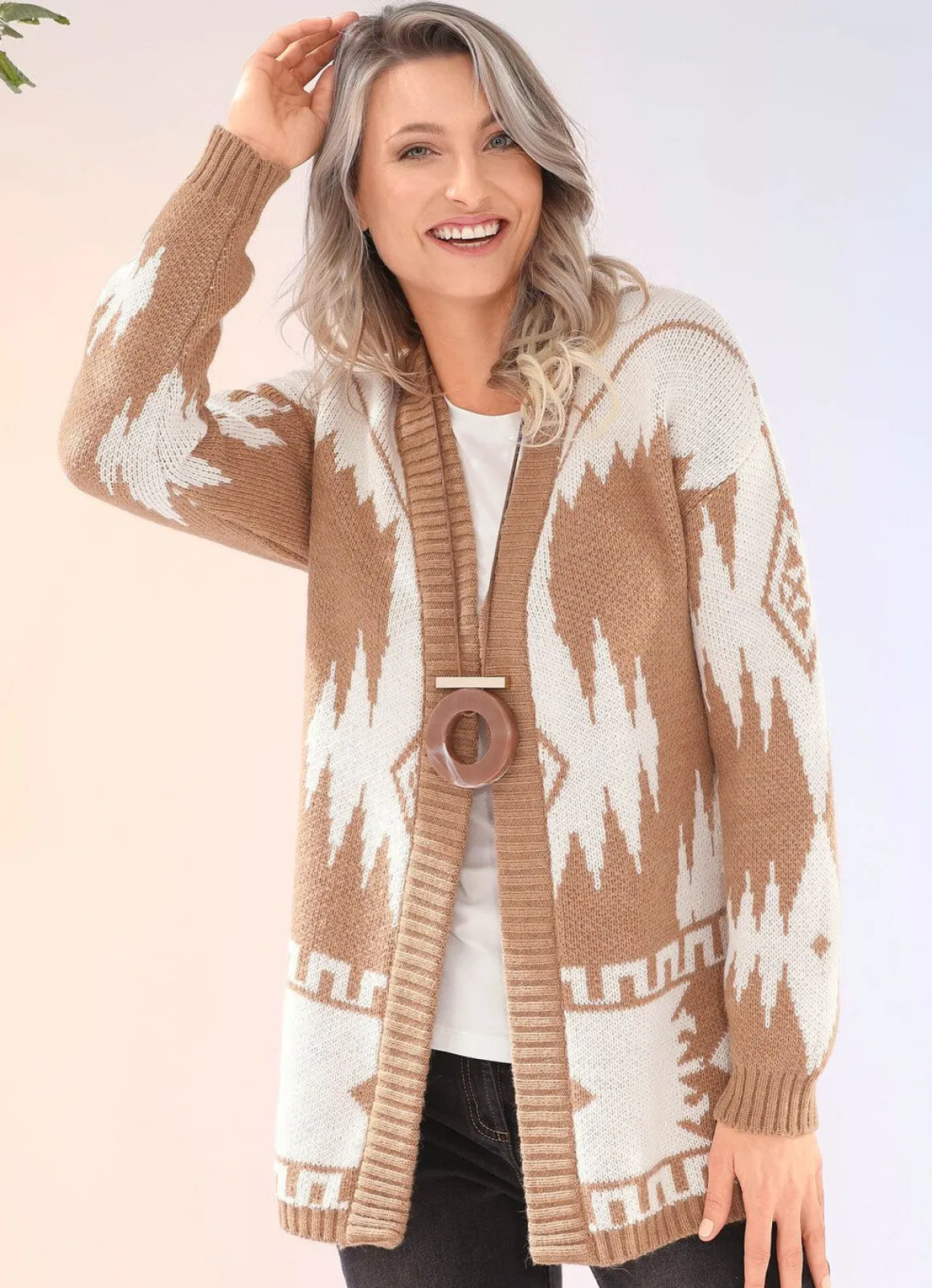 Strickjacke in Kuschelqualität