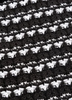 Strickjacke mit aufwendigem Strukturmix
