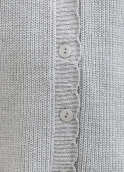 Strickjacke mit dezenten Glitzereffekten