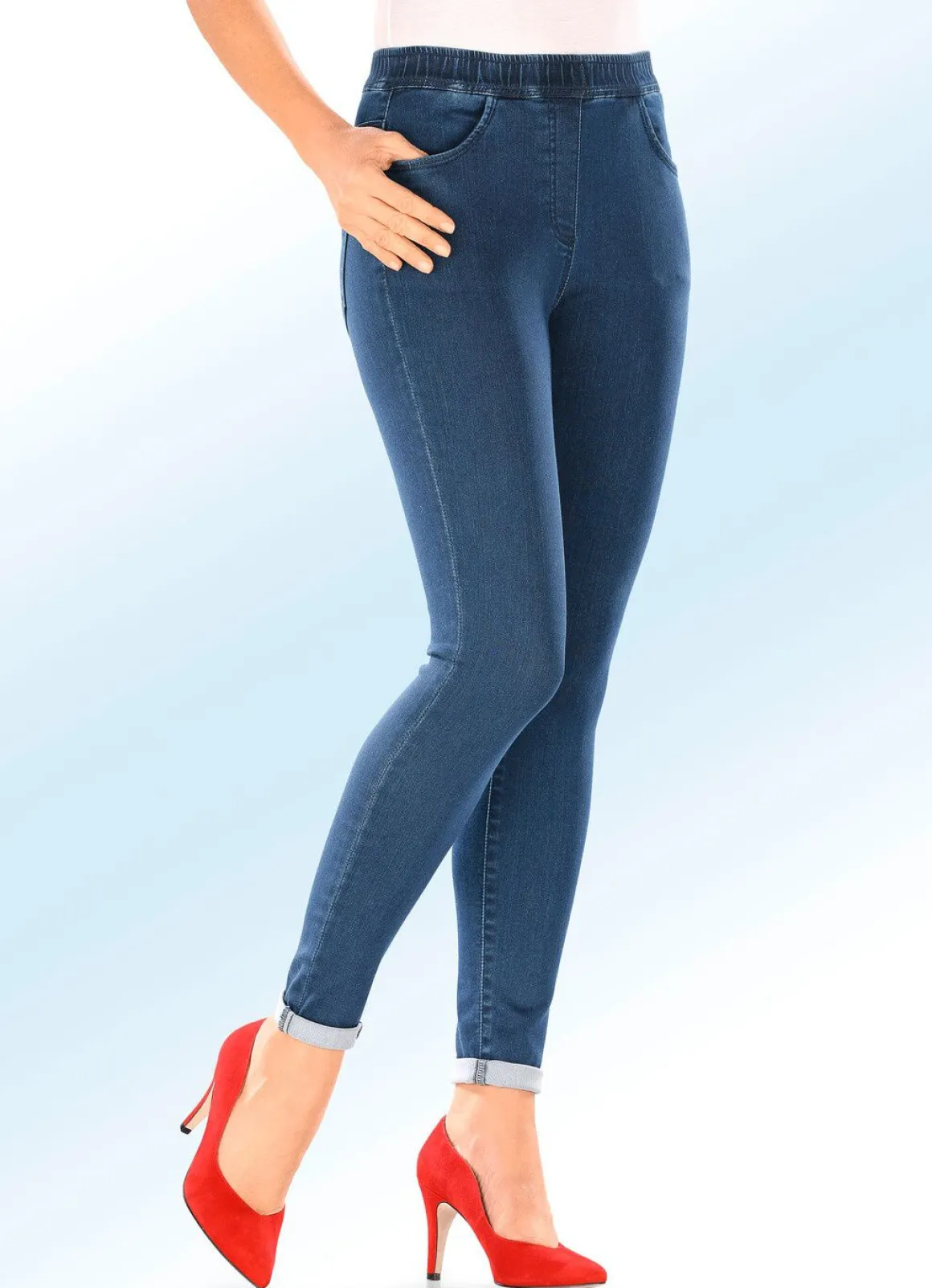 Super softe Jegging-Jeans