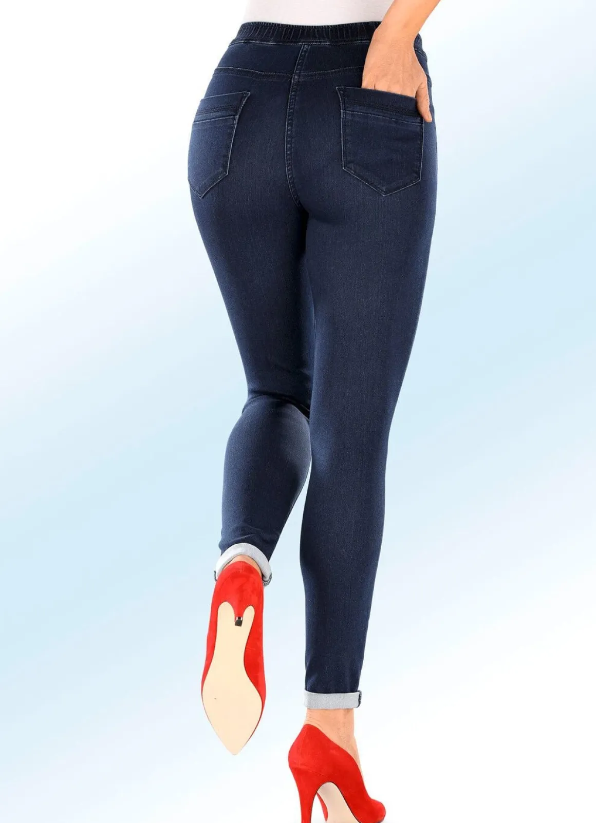 Super softe Jegging-Jeans