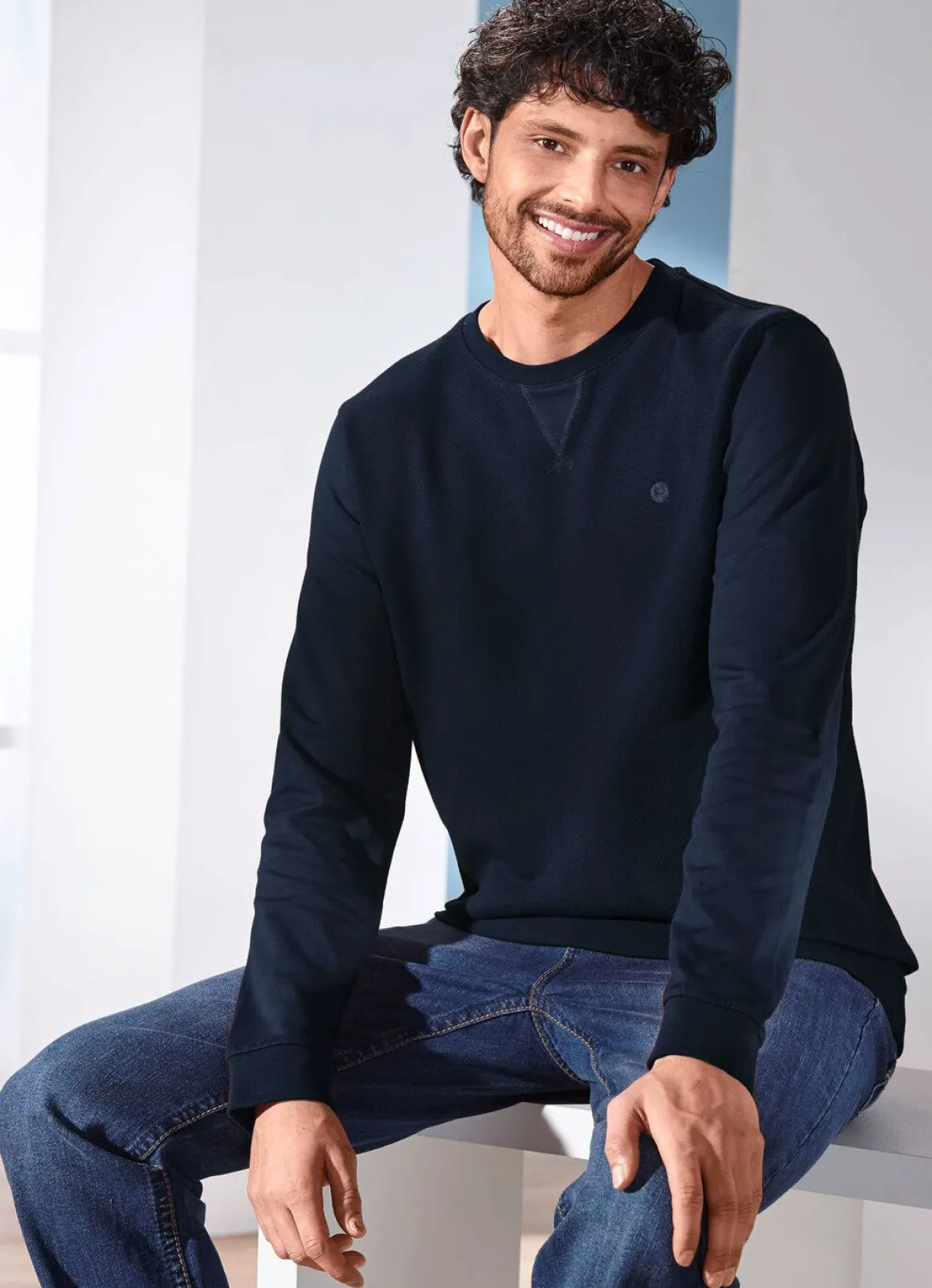 Sweatshirt in 3 Farben