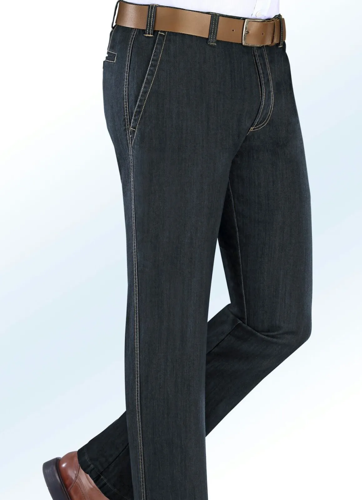 Thermojeans mit Dehnbund in 5 Farben