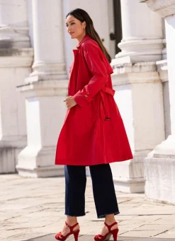 Trenchcoat mit Gürtel