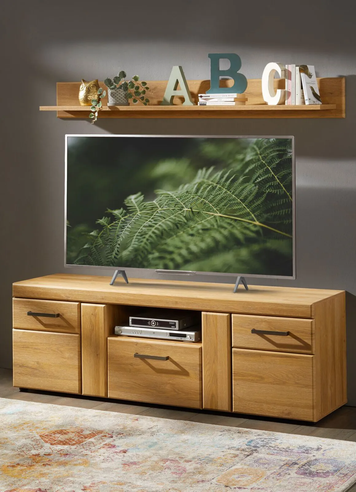 TV-Longboard mit Wandboard