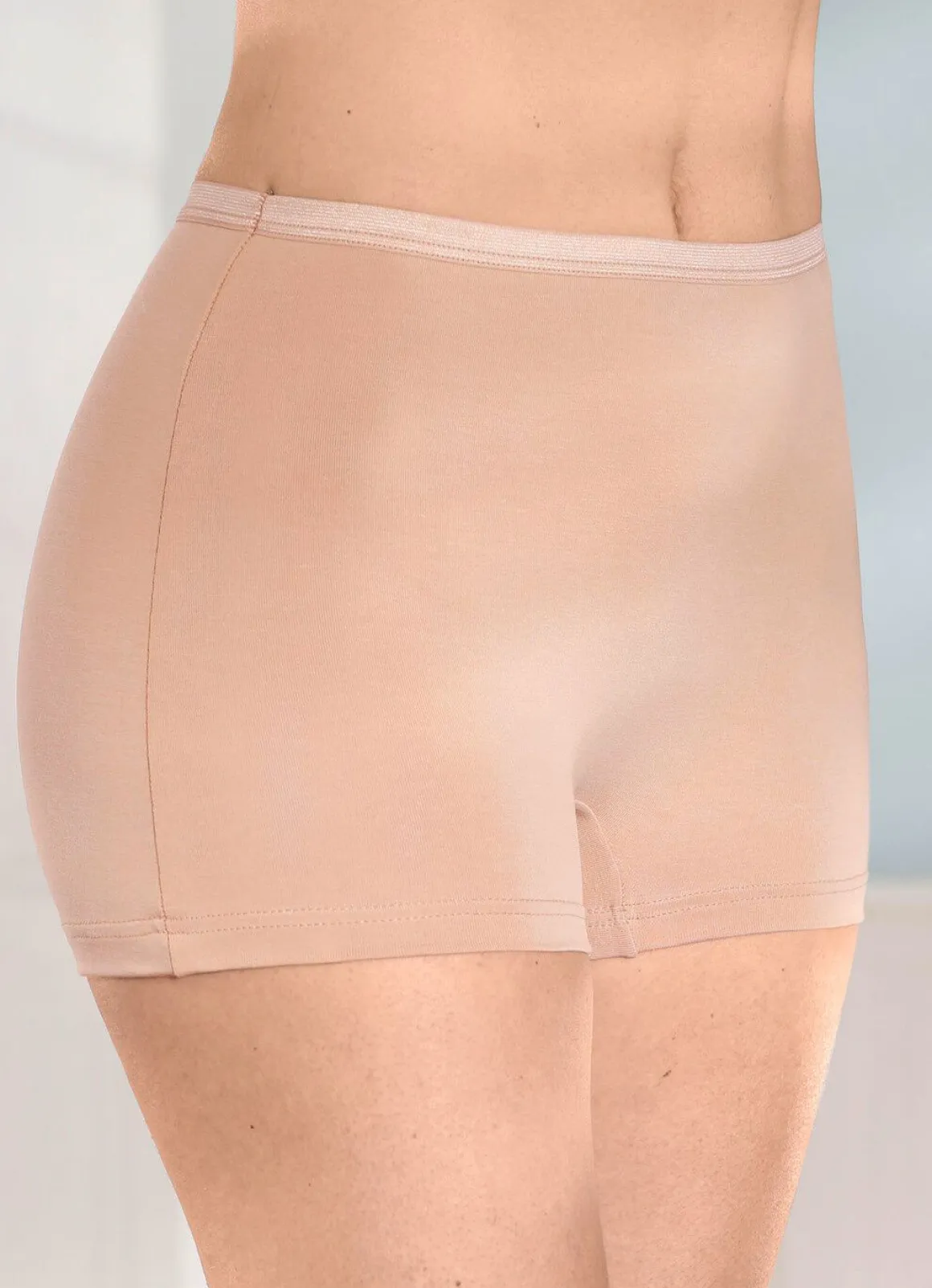 Viererpack Pants mit dezent glänzendem Elastikbund