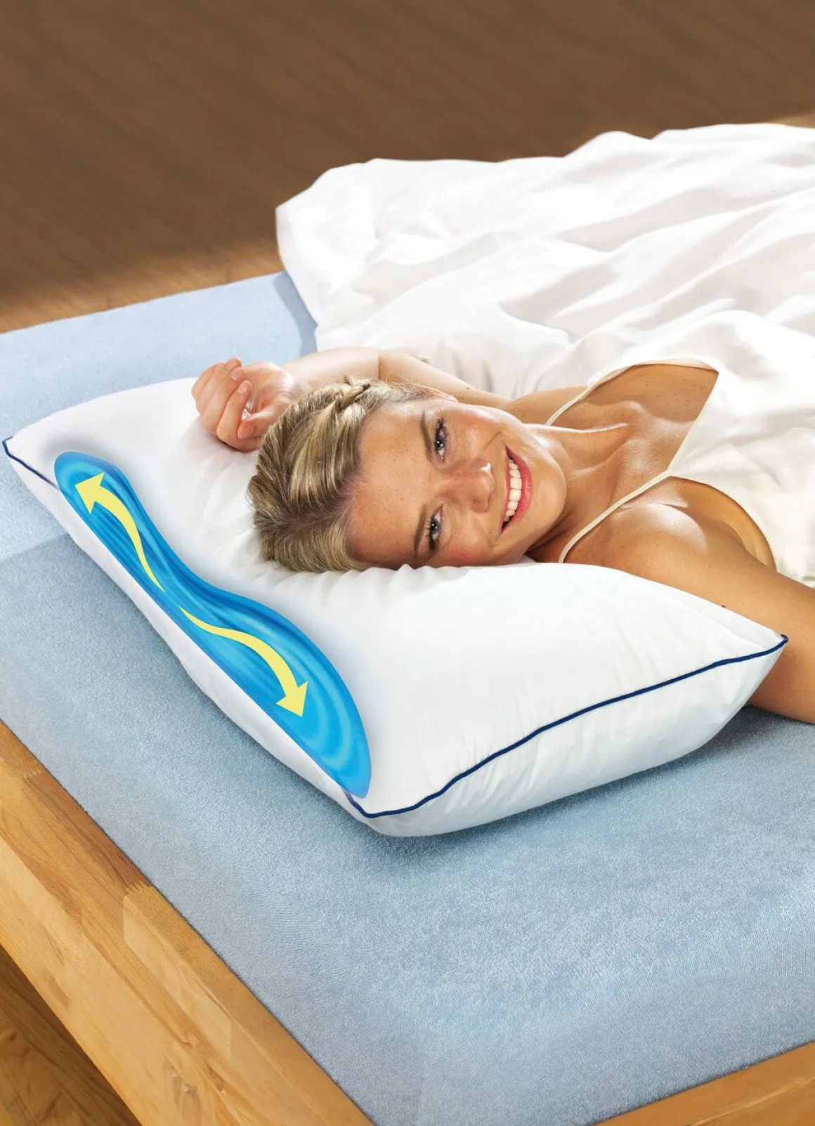 VITALmaxx Komfort-Wasserkissen