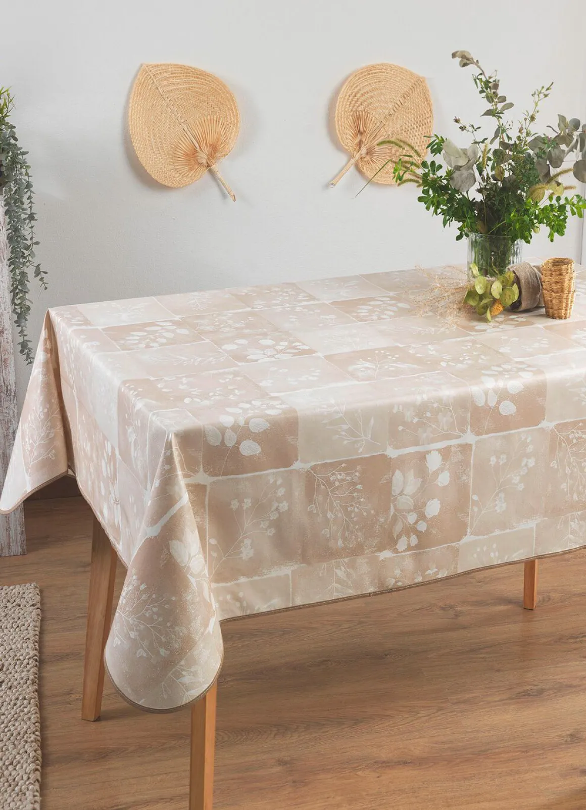 Wachstuch-Tischdecke in toller Patchwork-Optik