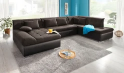 Wohnlandschaft mit Bettfunktion