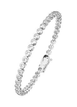 Zauberhaftes Armband mit synth. Zirkonia