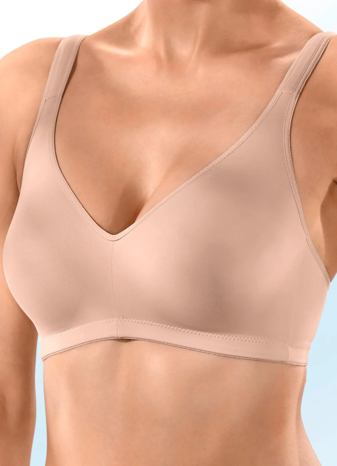 Zweierpack Naturana BH mit Microfaser